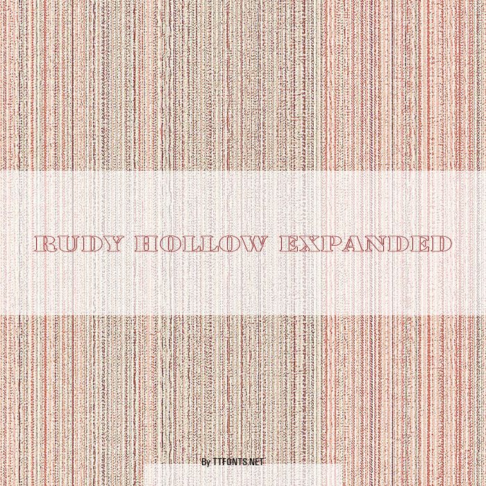 Rudy Hollow Expanded example